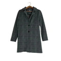 Avec Les Filles Plaid Houndstooth Jacket Black White Quiet Luxury Size L