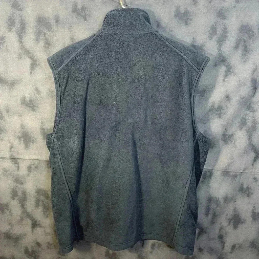 Columbia Men's Black Fleece Vest Size L