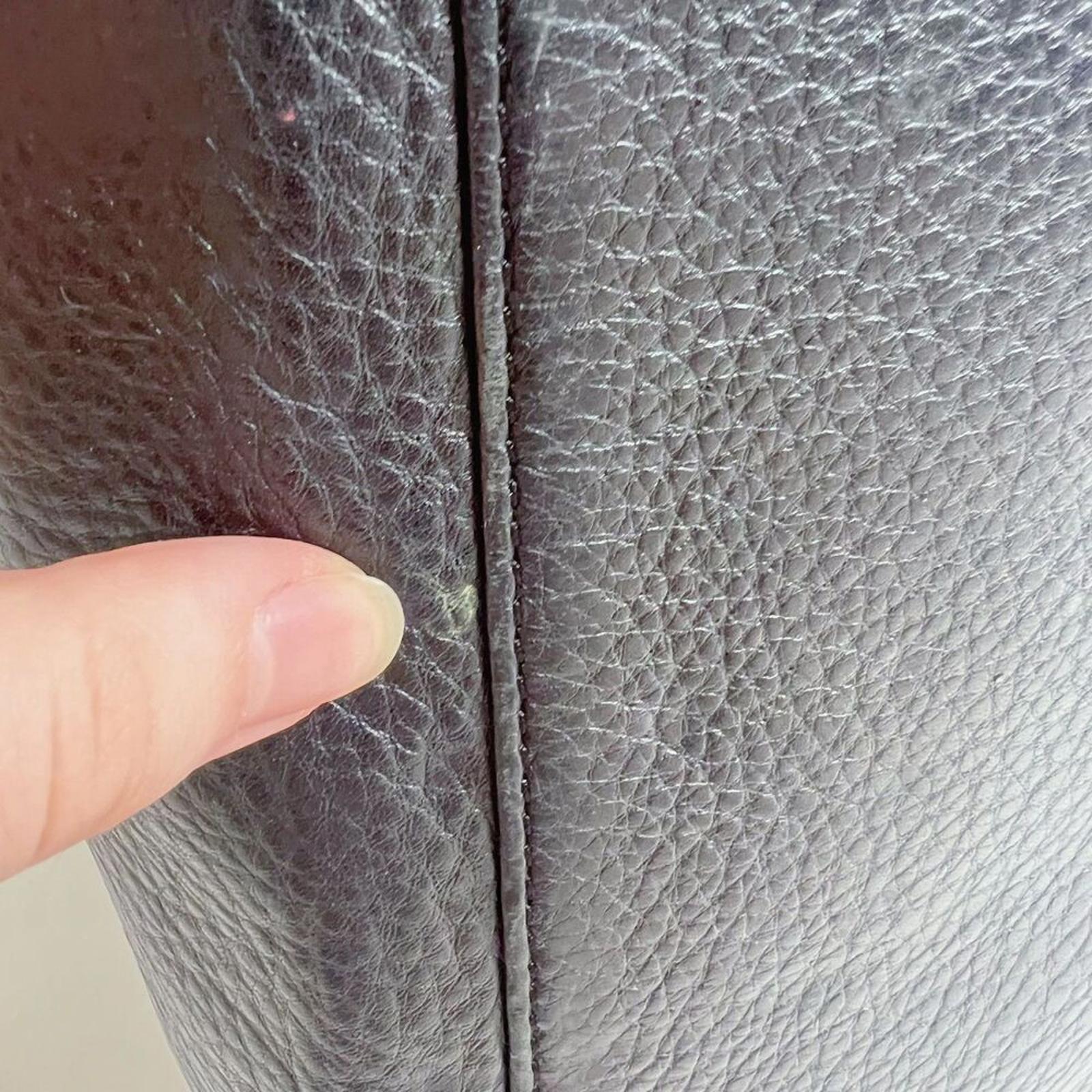 Kate Spade Watson Lane Black Pebbled Leather Tote Bag Zippered Purse