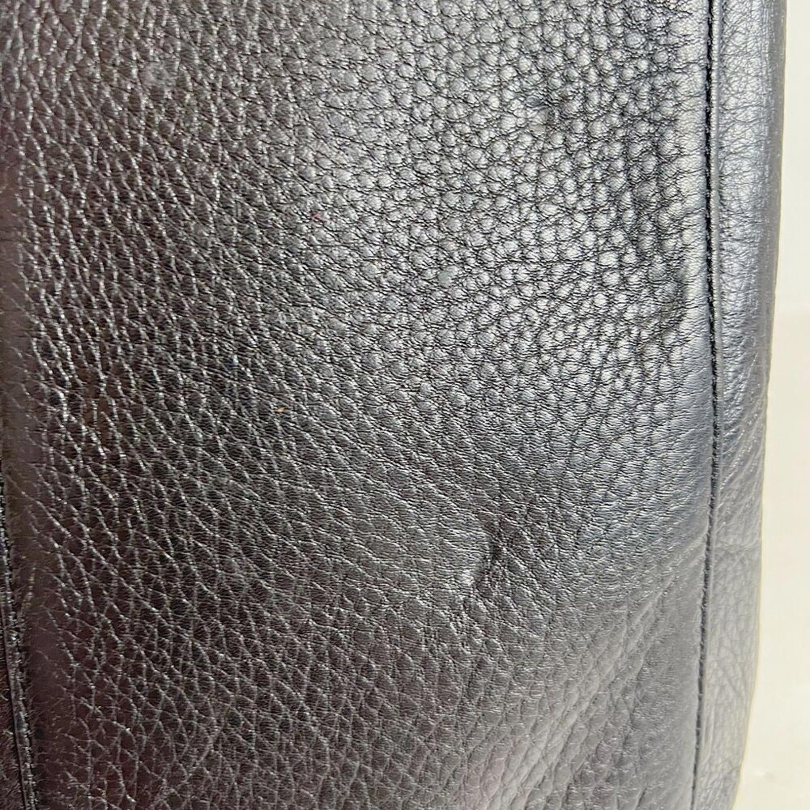 Kate Spade Watson Lane Black Pebbled Leather Tote Bag Zippered Purse