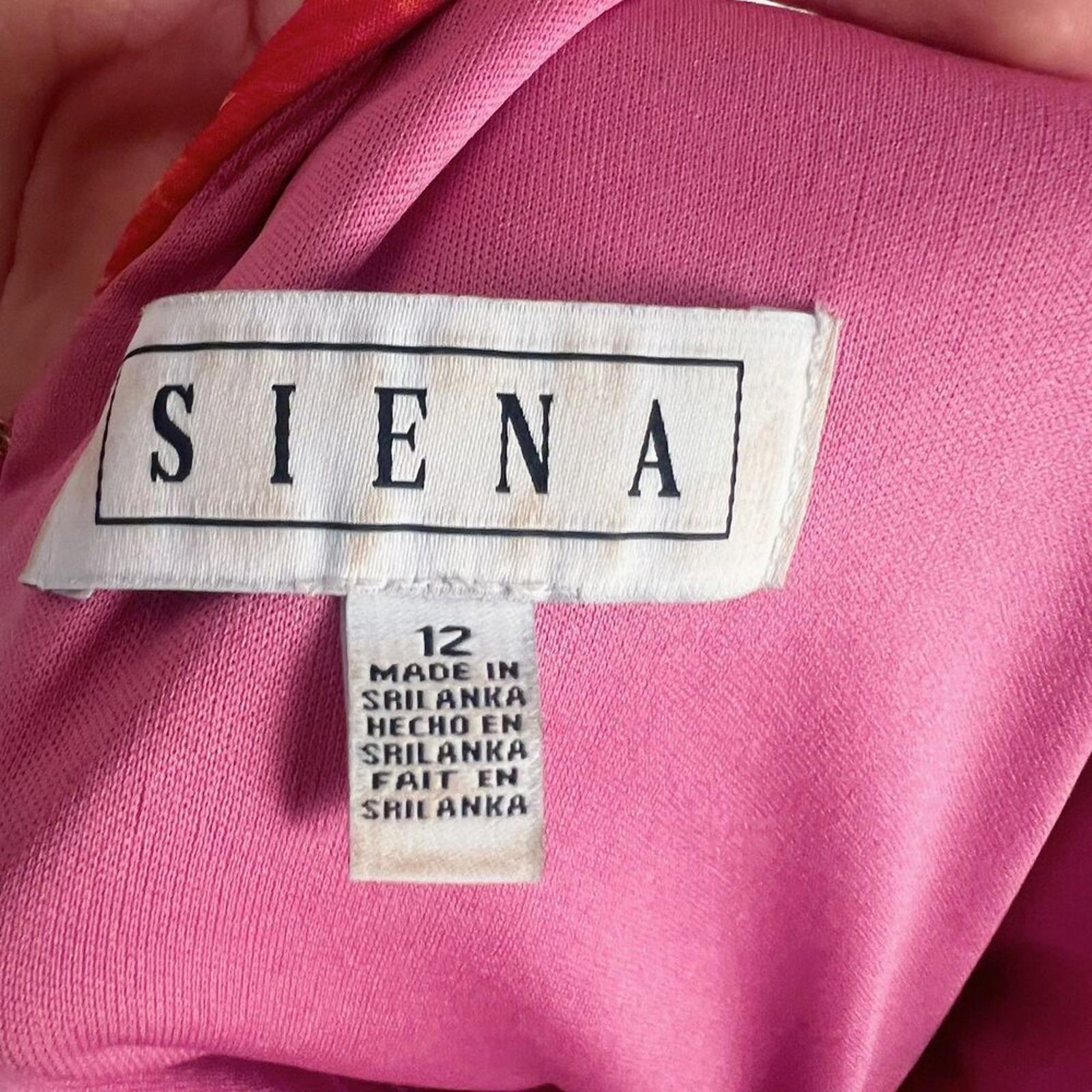 Siena Floral Swiss-Dot Maxi Dress Pink Tropical Floral Maxi Dress Size 12