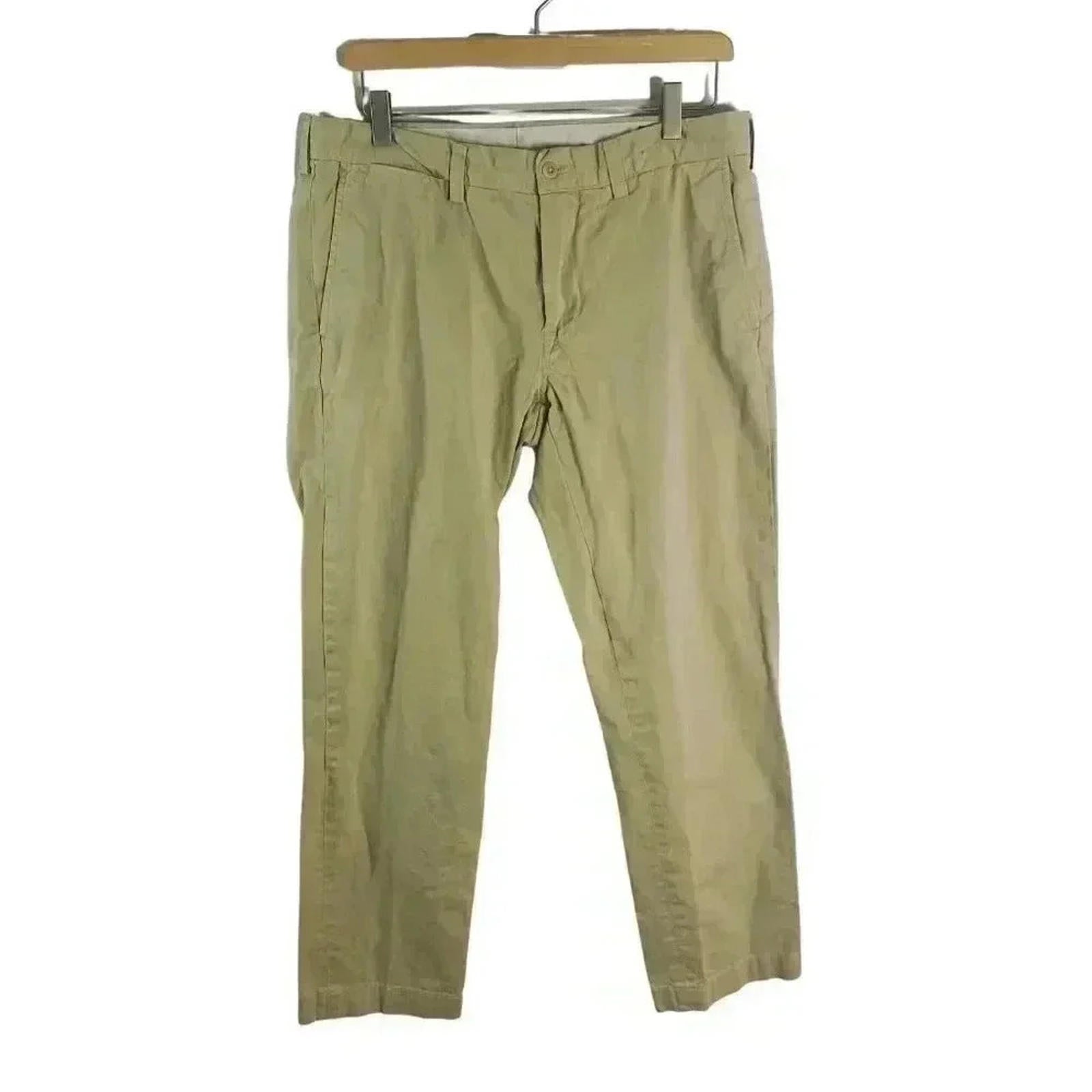 Polo Ralph Lauren Slim Fit Khaki Pants Tan Men's Size 34 x 34 Business Casual
