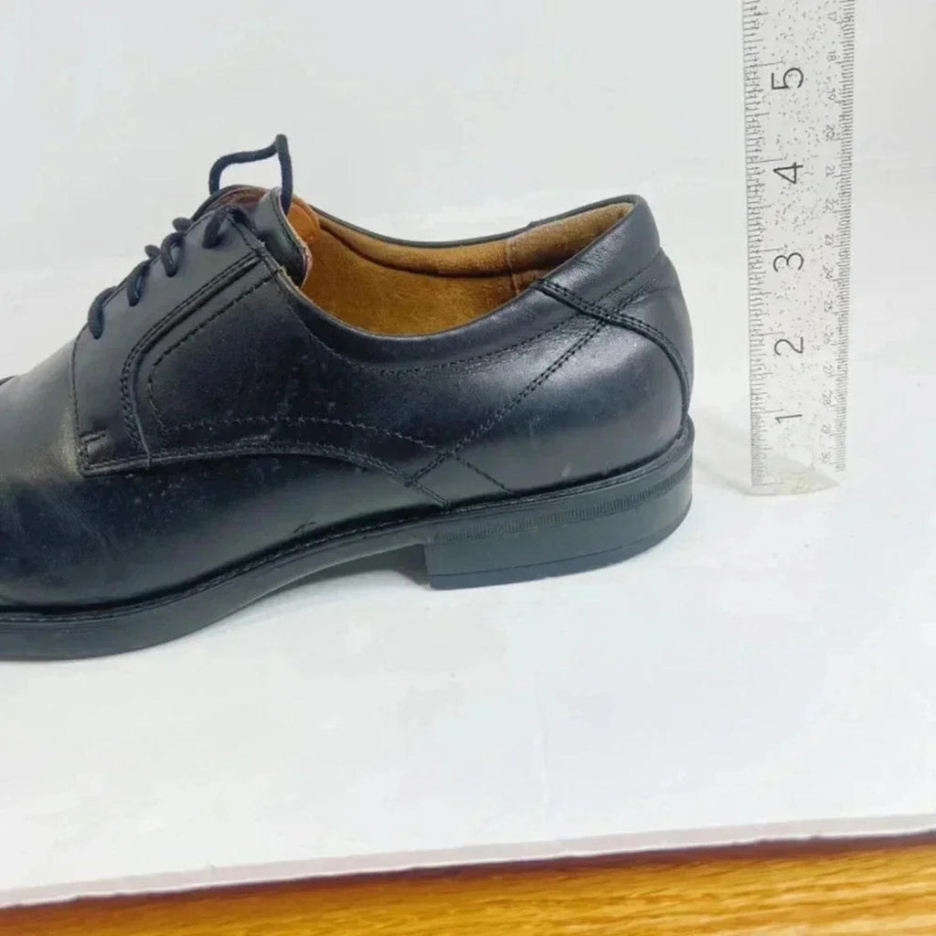 Florsheim Black Cap Toe Midtown Wing Tips Men's Shoes Size 11