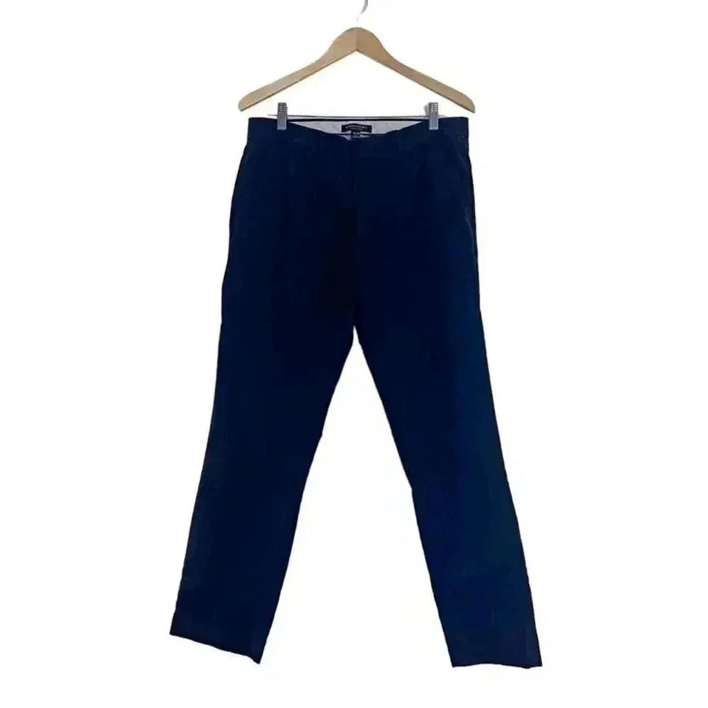 Banana Republic Aiden Chino Pants in Black Business Casual Office Size 33 x 30
