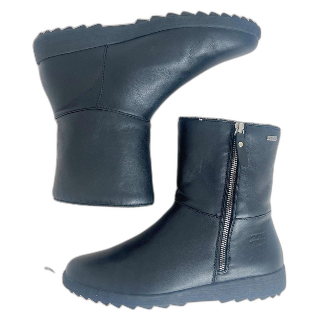 Like New Cougar Women's Toledo Waterproof Booties Black Leather Size 10
