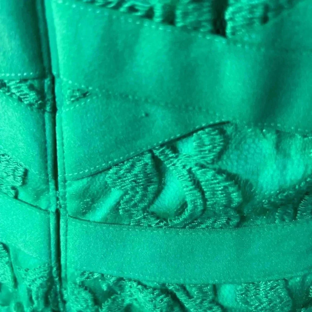 Tadashi Shoji Embroidered Lace V Neck Dress Cocktail Dress Size 8