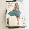NWT Medusa Adult Women Halloween Costume Dreamgirl Green Velvet Size XL