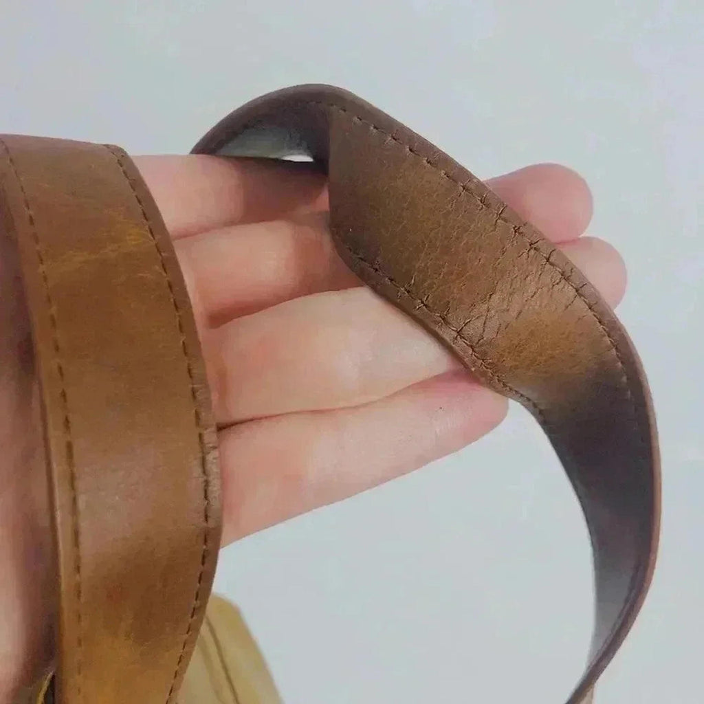 Wrangler Brown Faux Leather Handbag