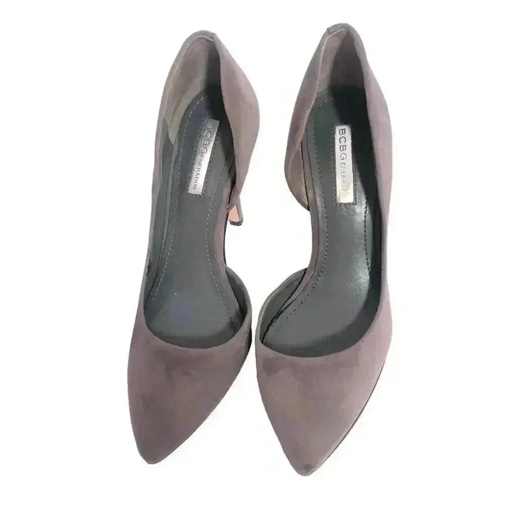 BCBGeneration Faux Suede One Side Heel Stiletto