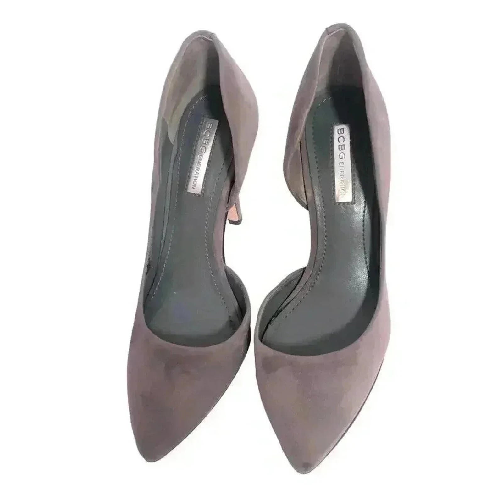 BCBGeneration Faux Suede One Side Heel Stiletto