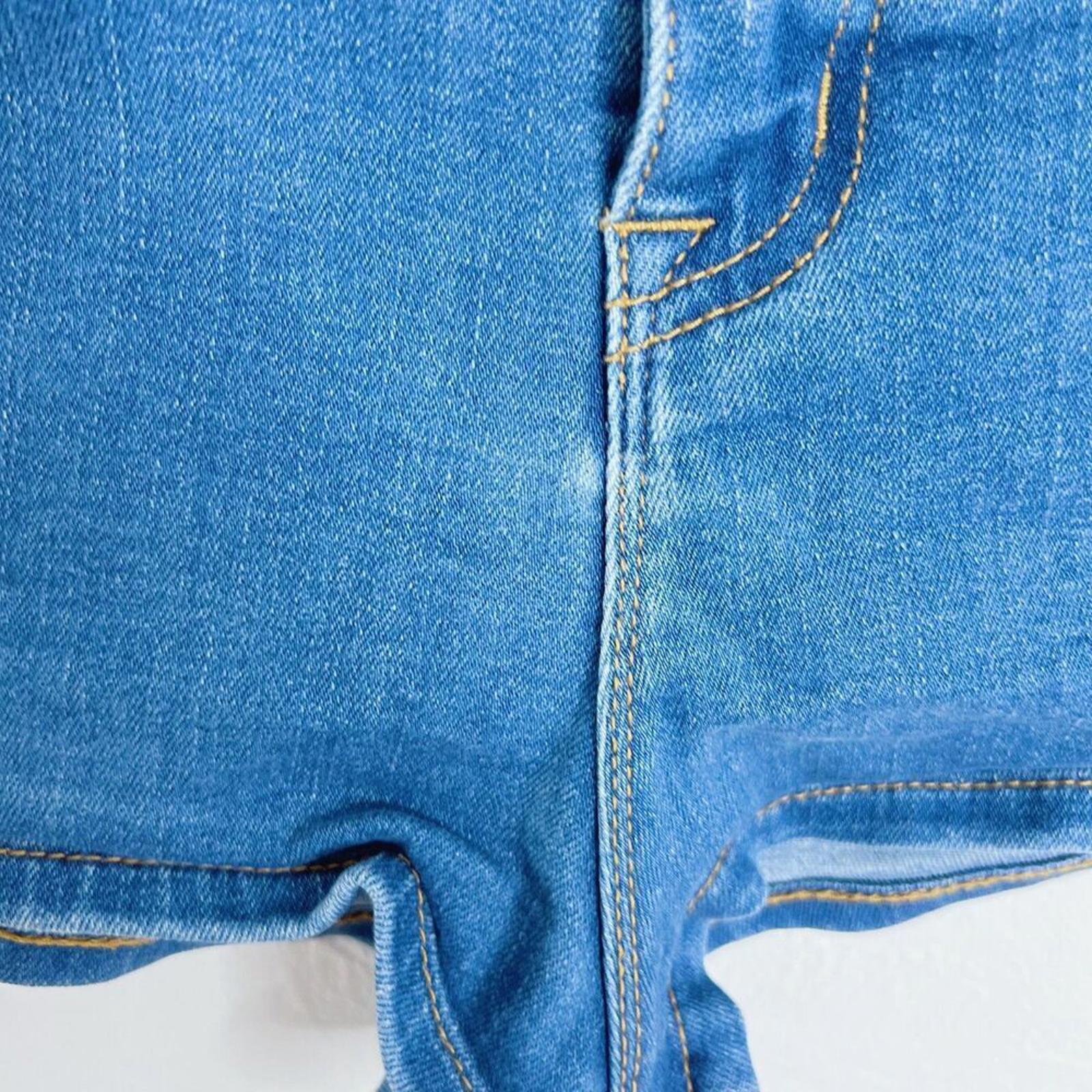 Urban Outfitters BDG Super High Rise Seam Short Medium Wash Denim Shorts Size 27