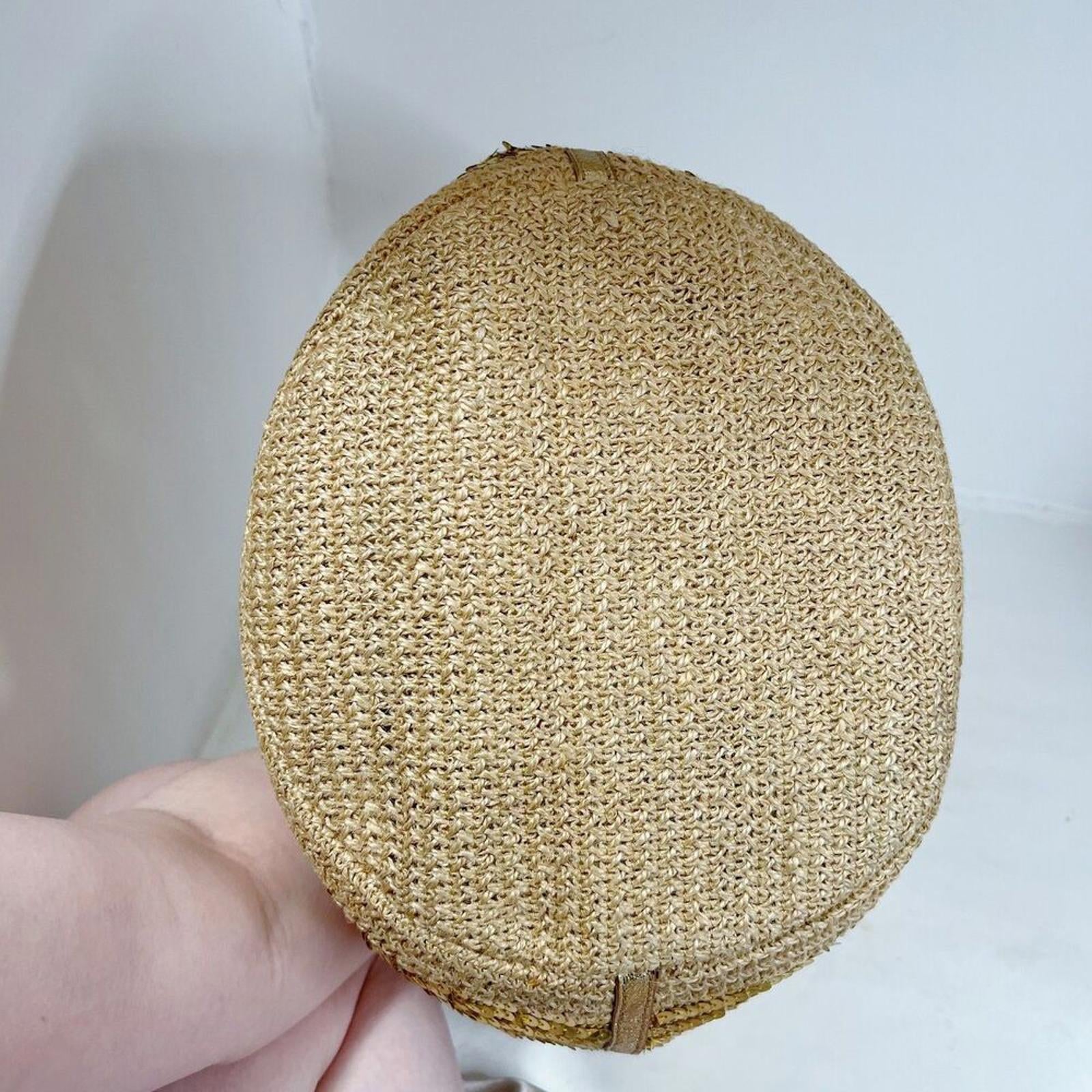 Kate Spade Woven Tote Bag Gold Sequins Summer Bag Beach Tote Shoulder Bag