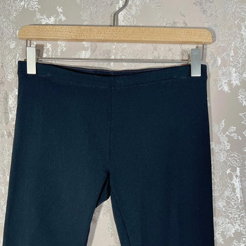 Athleta Black Cropped Leggings Workout Athleisure Athletic Women's Size M
