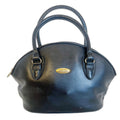 Vintage Liz Claiborne Black Leather Shoulder Bag Purse