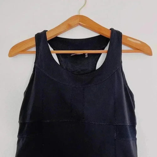 Athleta Navy Blue Racerback Workout Tank Women's Size ST Athletic Athleisure
