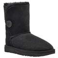 UGG Australia Women's Bailey Button II Black Sheepskin Boot Bootie Size 7