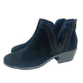 Vince Camuto Philena Black Suede Leather Booties Women's Size 7