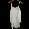 NWOT Jack White Off the Shoulder Blouse Dress Swim Beach Coverup Size M