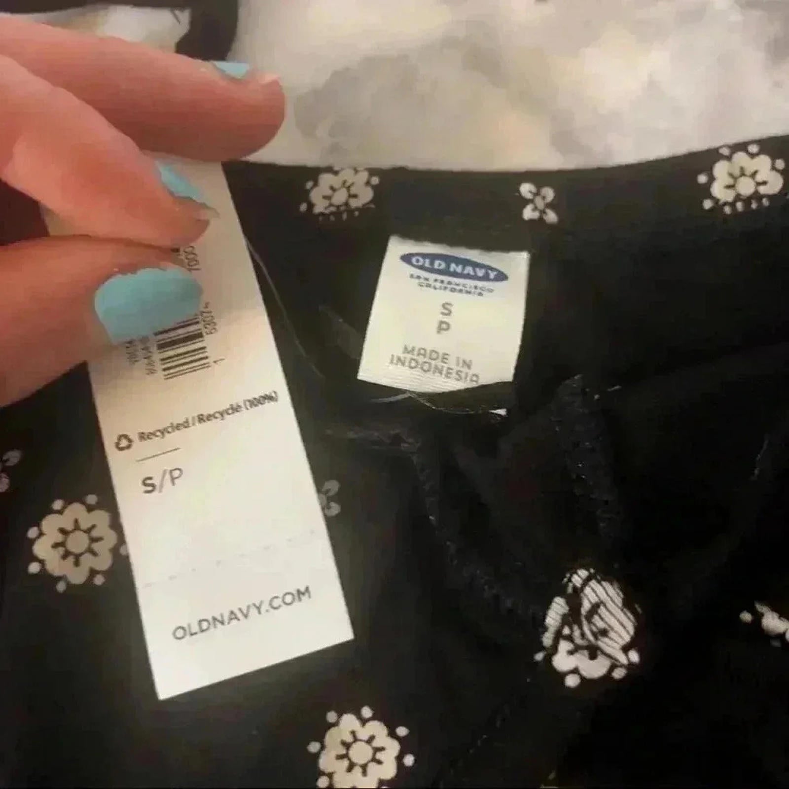 NWT Black White Patterned Maxi Dress Summer Sun Dress Women's Size S