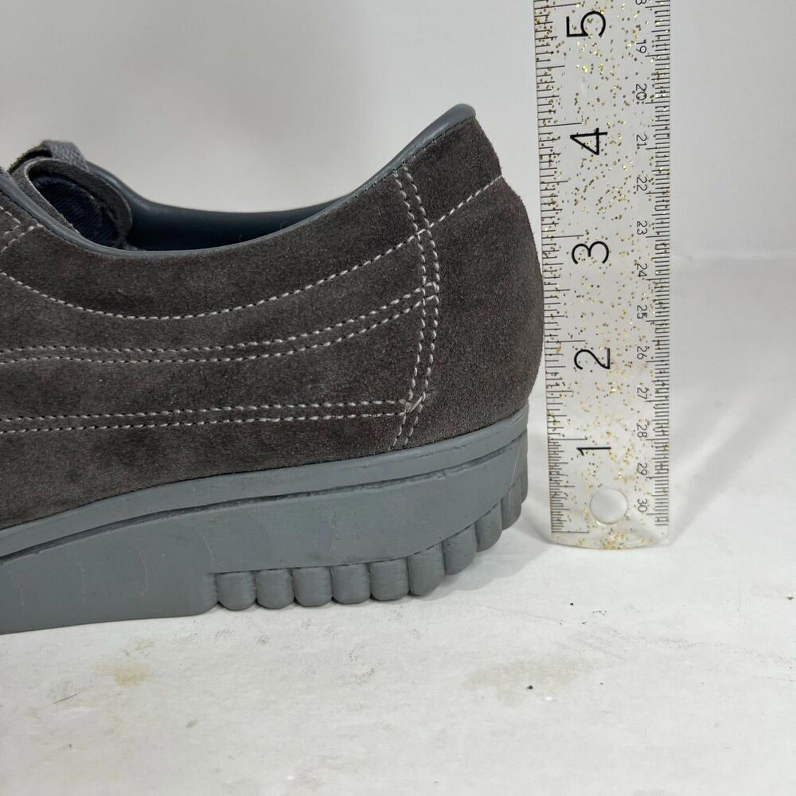 Vintage Kinney Shoes Grey Suede Sneakers Women's Size 8.5