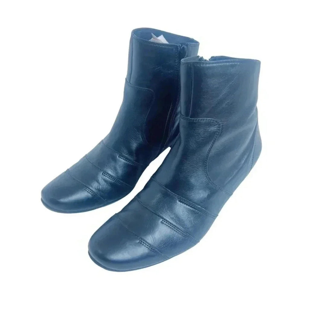 Paul Green Munchen Black Leather Booties Women's Size 7.5