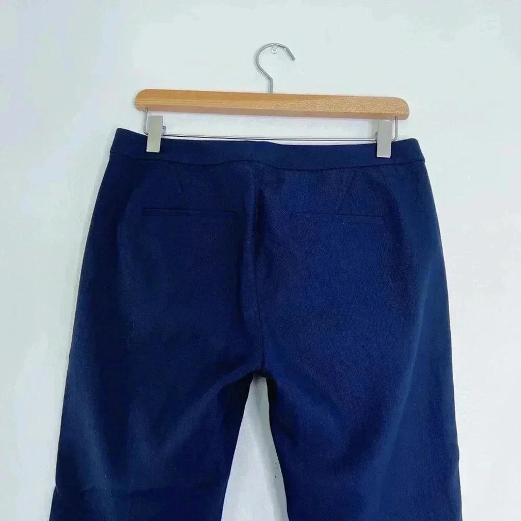 J Crew Ryder Navy Blue Pants Slacks Women's Size 6