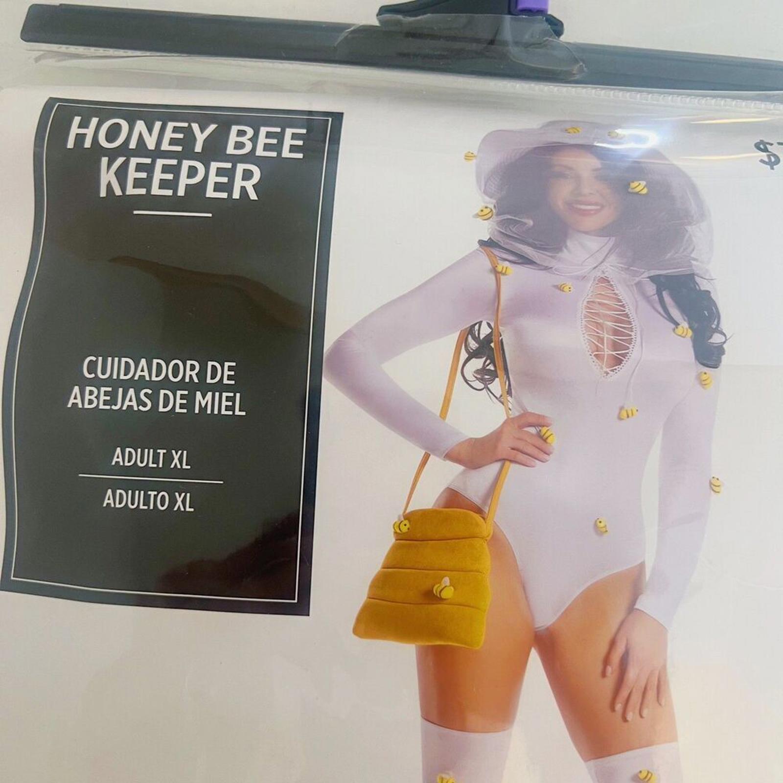 NWT Women's Honey Bee Keeper Halloween Costume Size XL