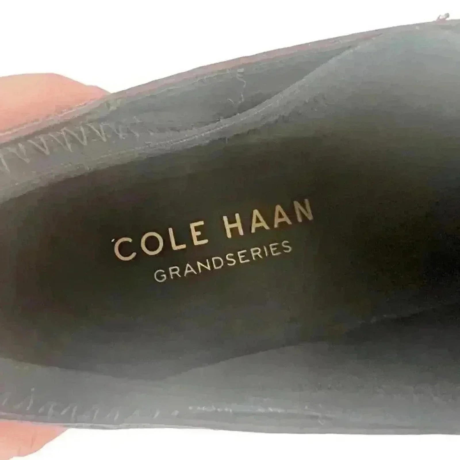 Cole Haan Burgundy Leather Oxfords Laceup Wingtip Shoes