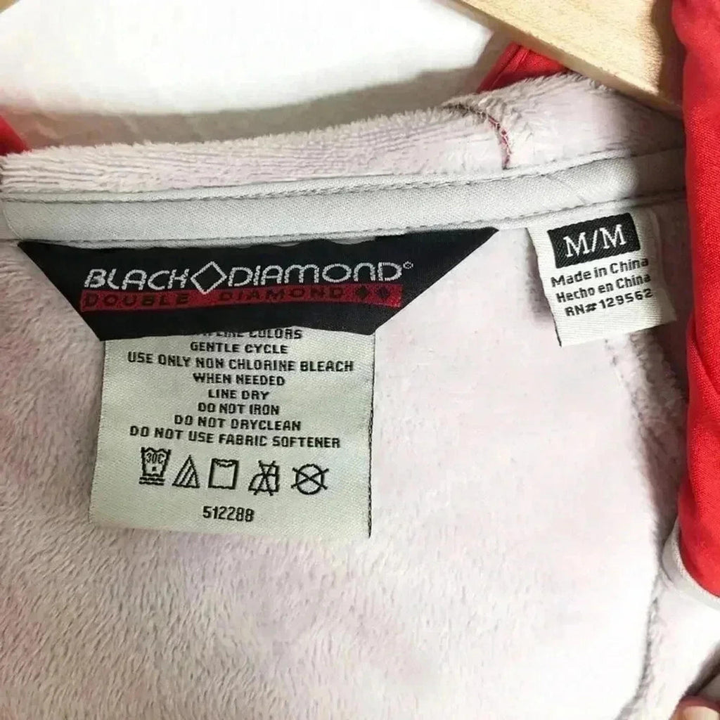 Black Diamond Hooded Softshell Red Jacket