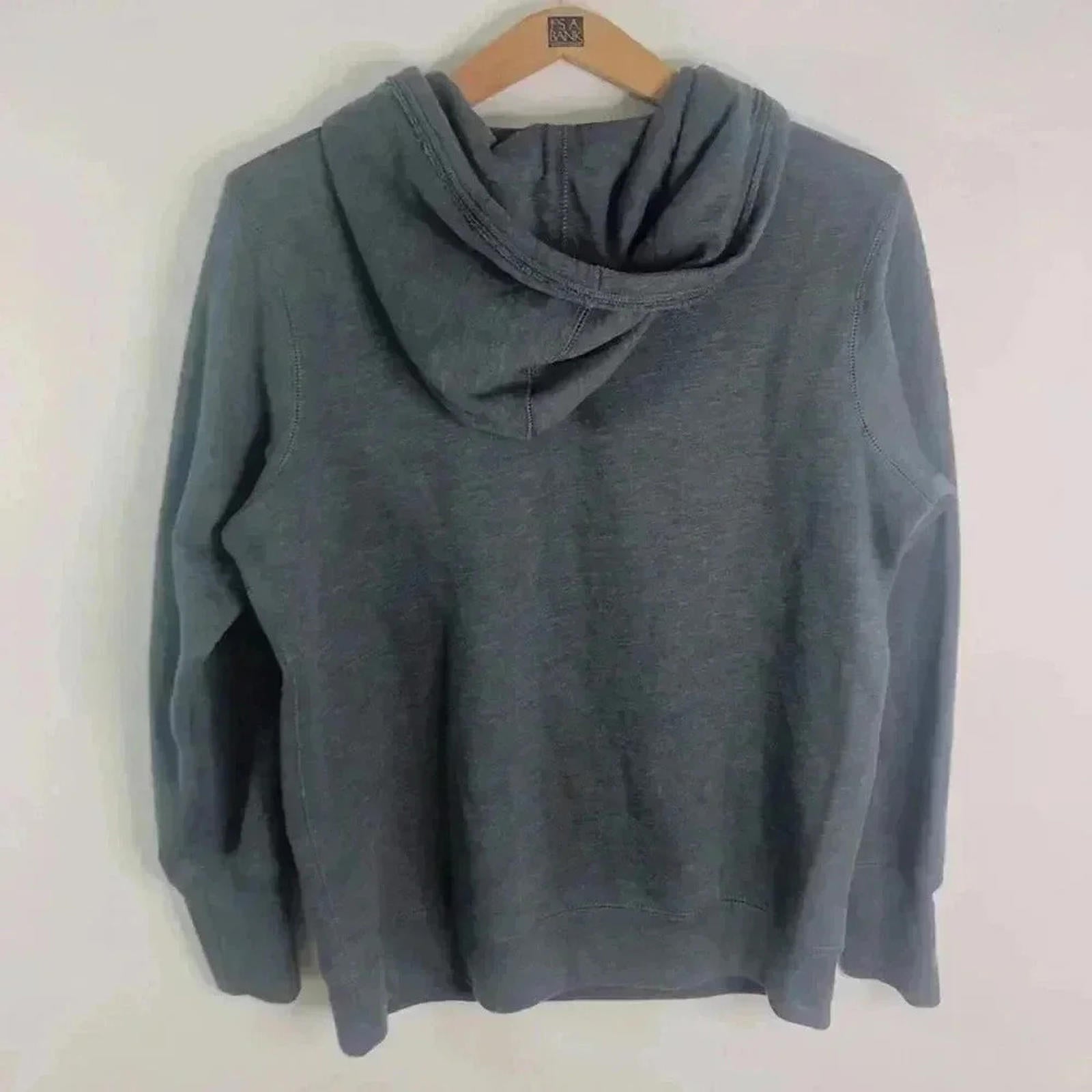 Disney Parks y2k Mickey Mouse Grey Rhinestone Hoodie Sweatshirt Women's Size L