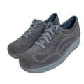 Vintage Kinney Shoes Grey Suede Sneakers Women's Size 8.5