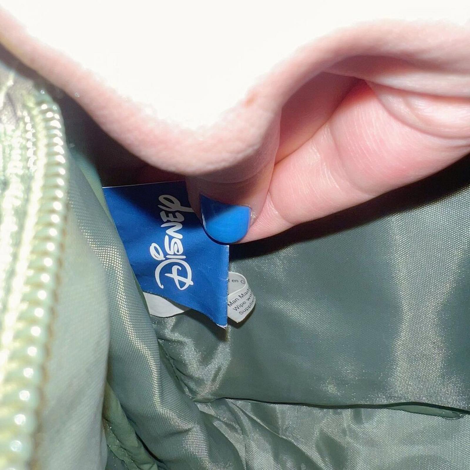 Disney Olive Green Mickey Mouse Nylon Shoulder Bag Purse