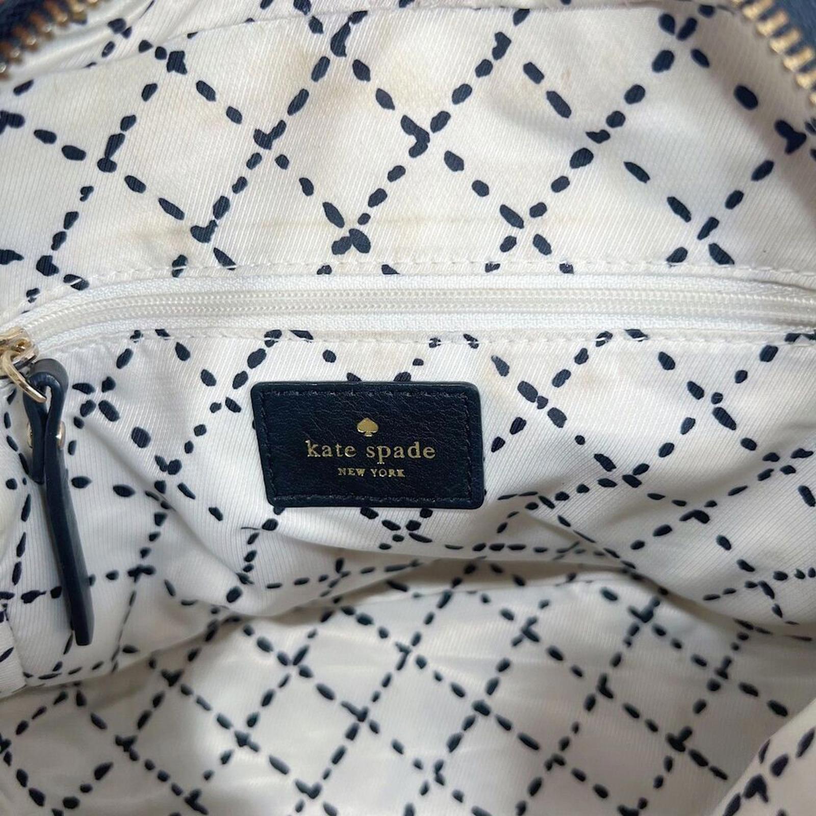Kate Spade Chrystie Street Isla Bag Black Leather Crossbody Bag Purse