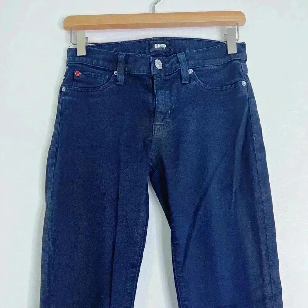 Hudson Mid Rise Dark Wash Skinny Jeans Mid Rise Women's Size 28 Denim