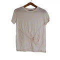 AllSaints Light Pink Knotted Crewneck Tee Women's Size XS Ballerina Pink