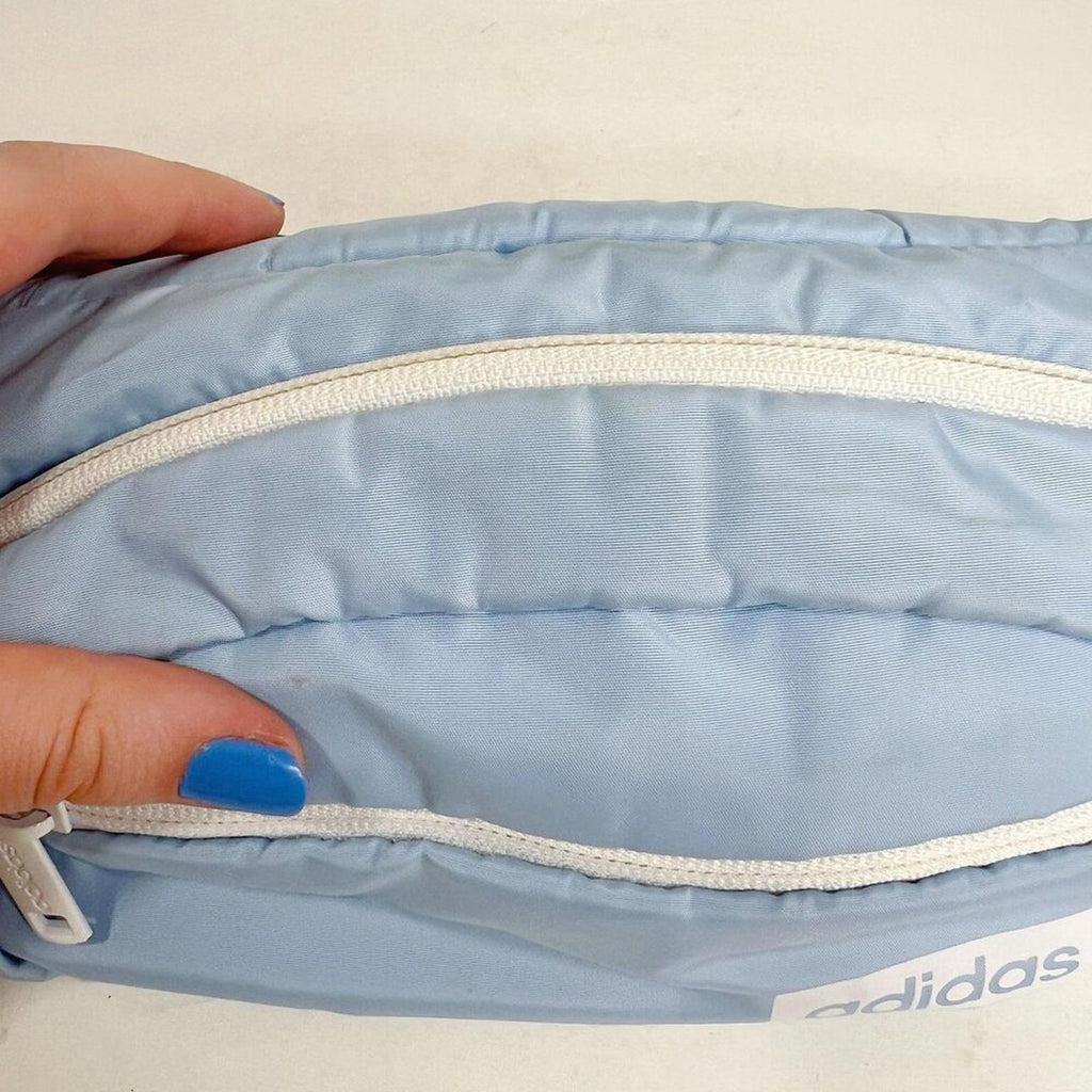 Adidas Core Waist Pack Light Blue Fanny Pack Baby Blue White