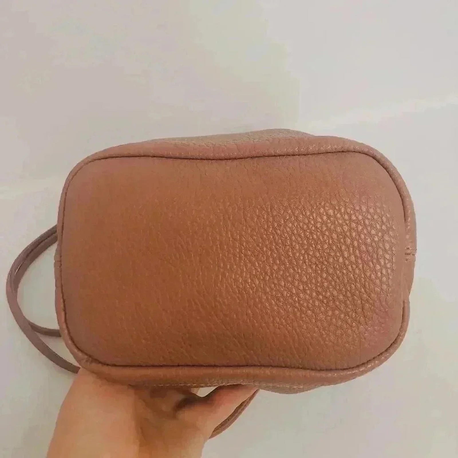 Remi & Reid Dusty Rose Bucket Bag