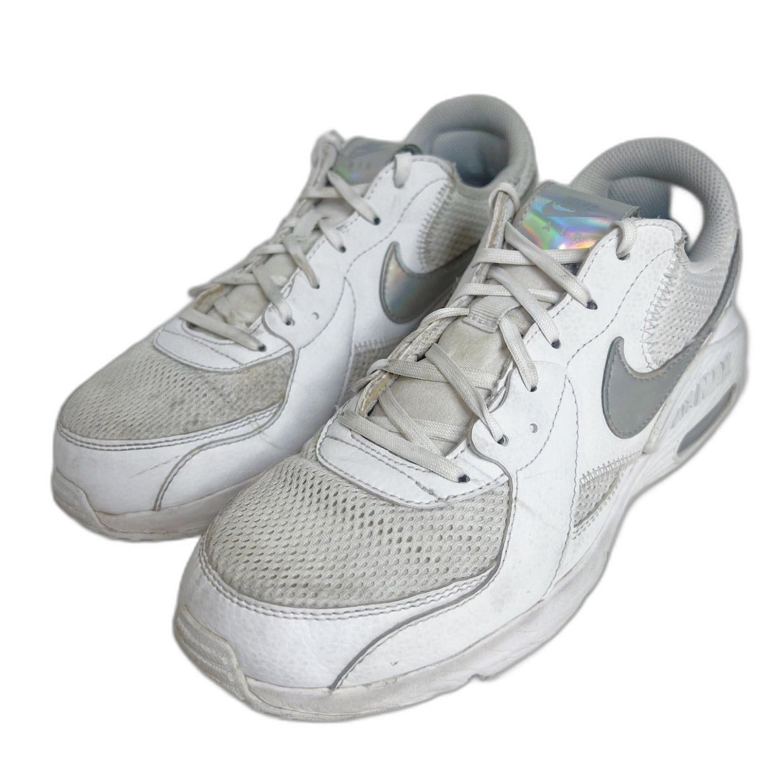Nike Air Max Excee White Holographic Sneakers Running Shoes Athletic Size 9.5