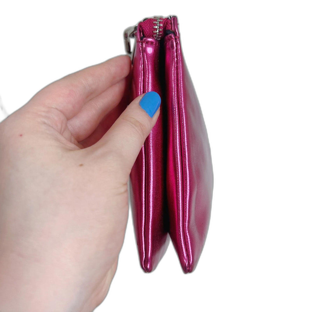 NWOT Forever 21 Pink Metallic Crossbody Faux Leather Shoulder Bag Adjustable