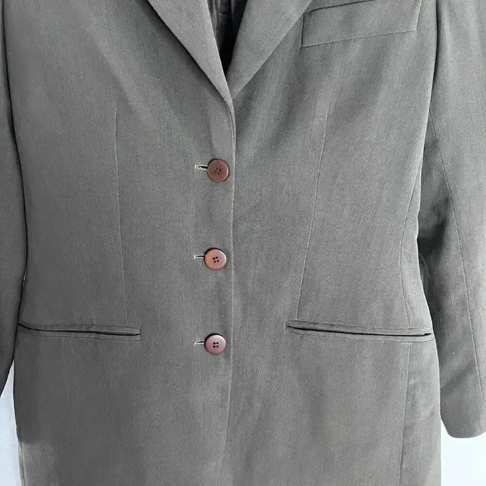 Giorgio Armani Vintage Brown Suit Jacket Women's Size 6 US Business Casual