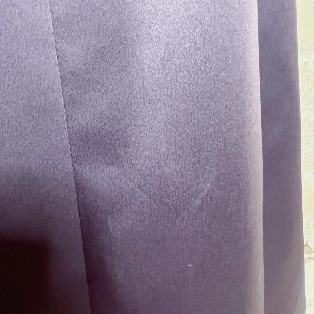 Vintage 1990s After Six Purple Lavender Satin Prom Dress Bridesmaid Gown Size 10