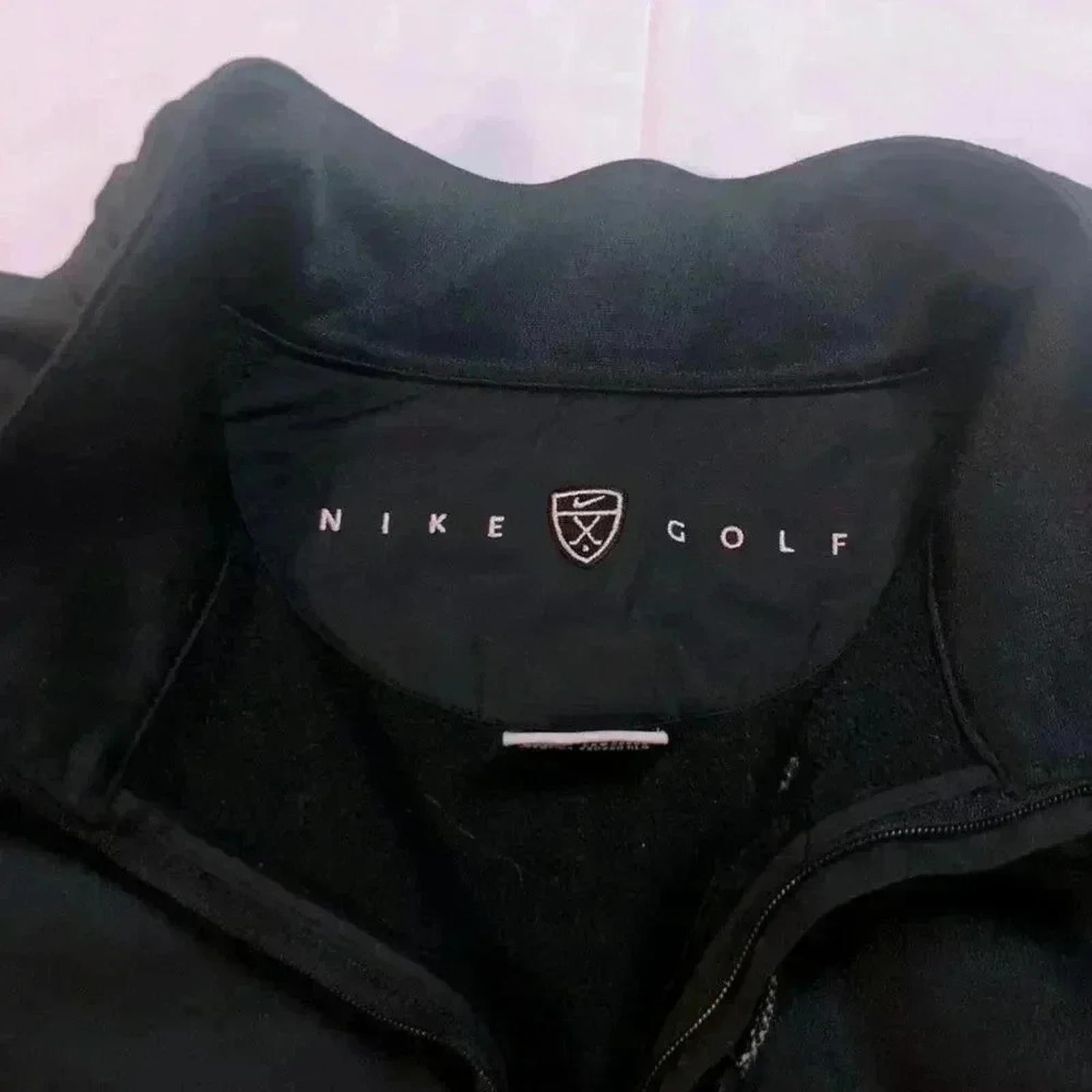 Nike Golf Men's Quarter Zip Jacket With Fleece Lining Size L