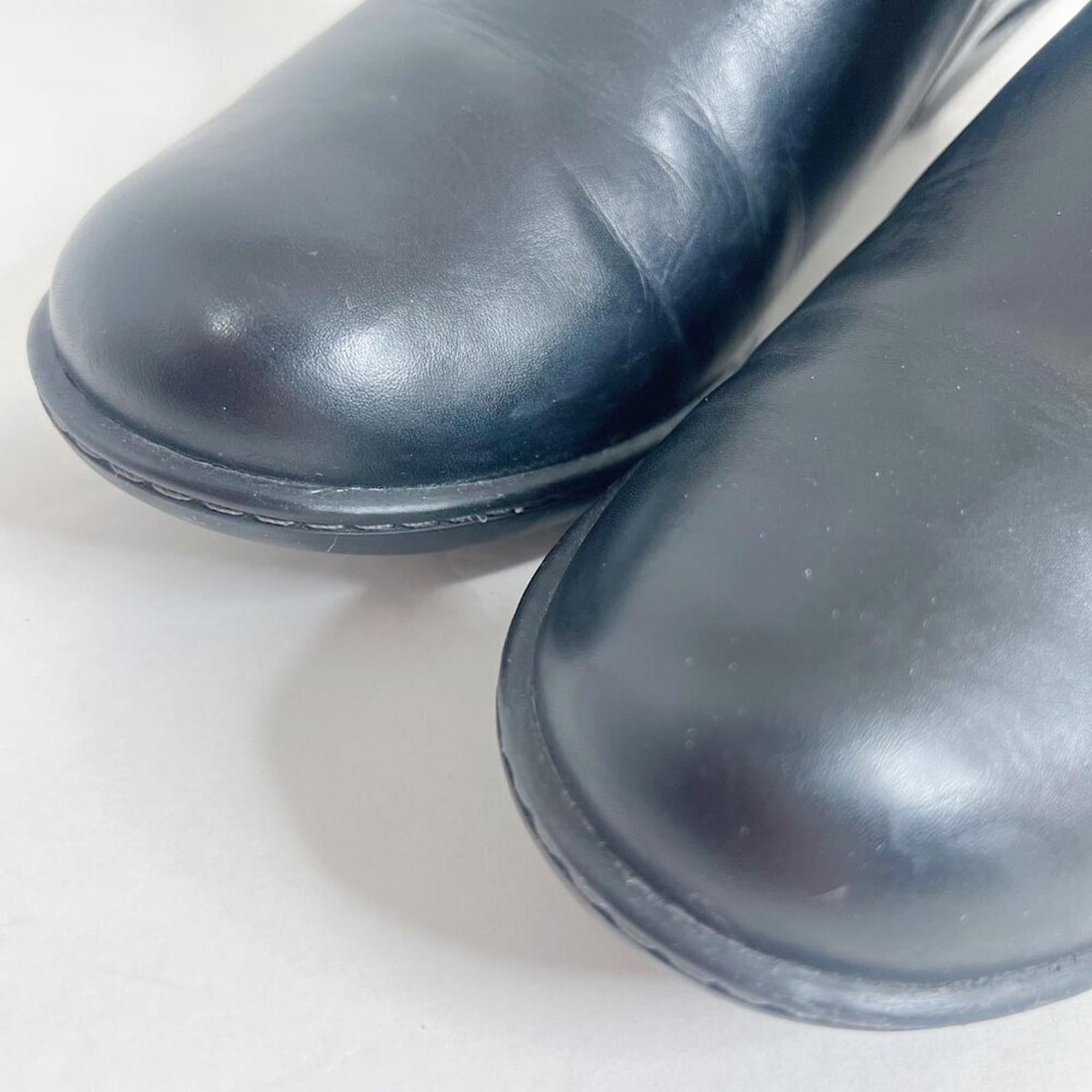 Dansko Bonita Black Leather Booties Ankle Boots Cutout Women's Size 7.5 US