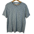 NWT Calibrate Men's Button Grey Heathered T Shirt Size XL