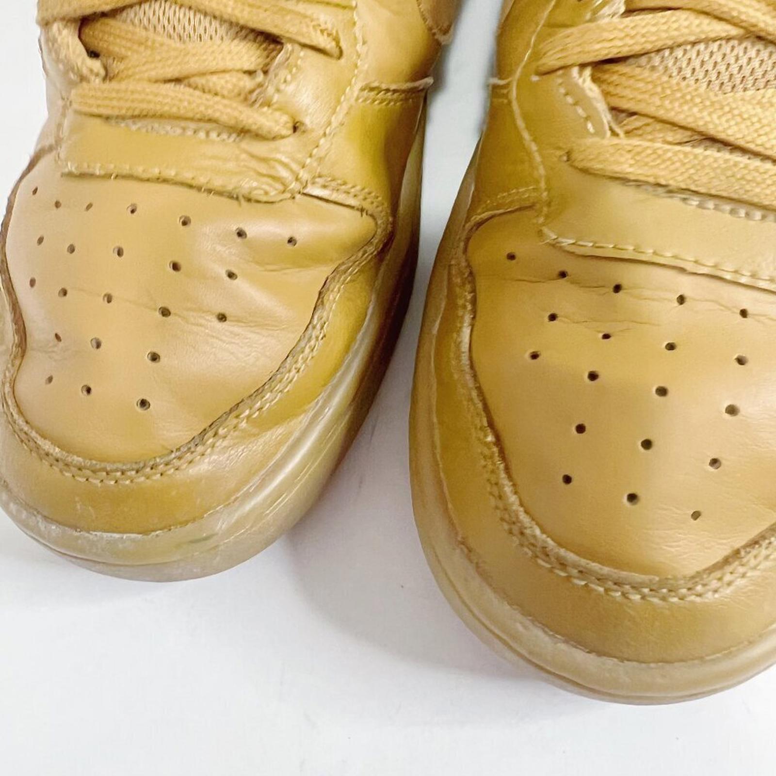 Nike Court Borough Mid 2 Leather Sneakers High Top Athletic Shoes Size 6Y
