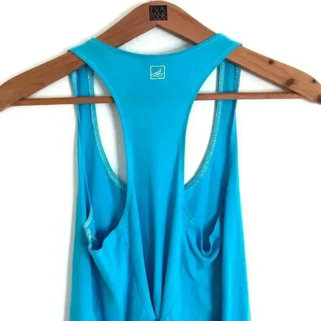 Sperry Sequin Seahorse Tank Dress Swim Coverup Beach Vacation Women's Size S