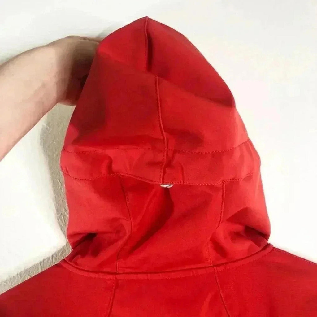 Black Diamond Hooded Softshell Red Jacket