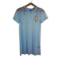 NWOT H&M Sheer Mesh Polka Dots T Shirt Dress Swim Coverup Beach Women's Size 4
