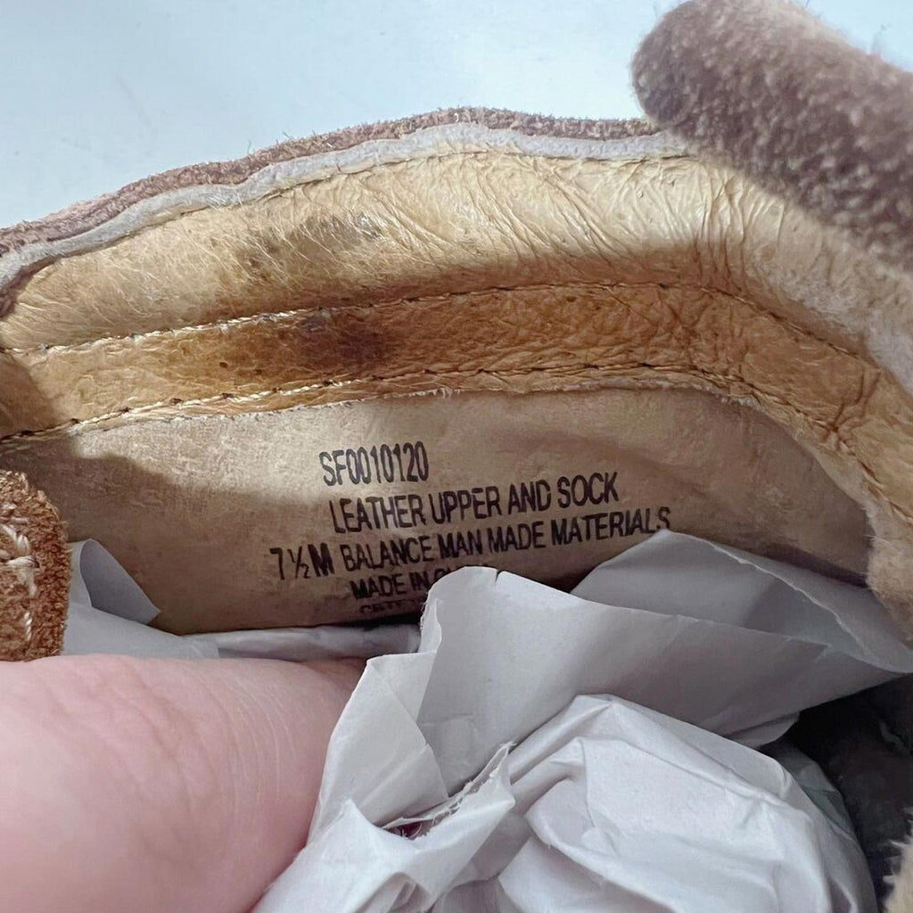 Sofft Britton li Brown Suede Leather Slip on Sneakers Women's Size 7.5